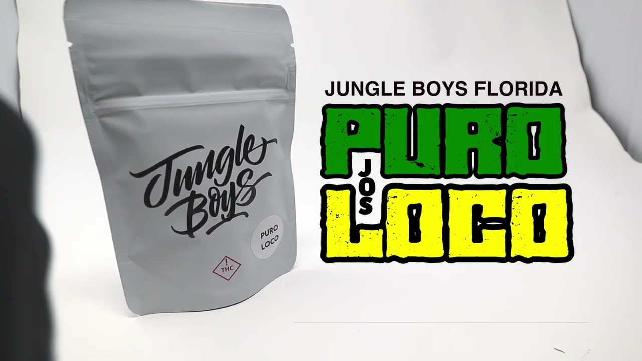 JUNGLE BOYS PURO LOCO UNBOXING!! - 26% THC INDICA HYBRID - #JustOneStrain