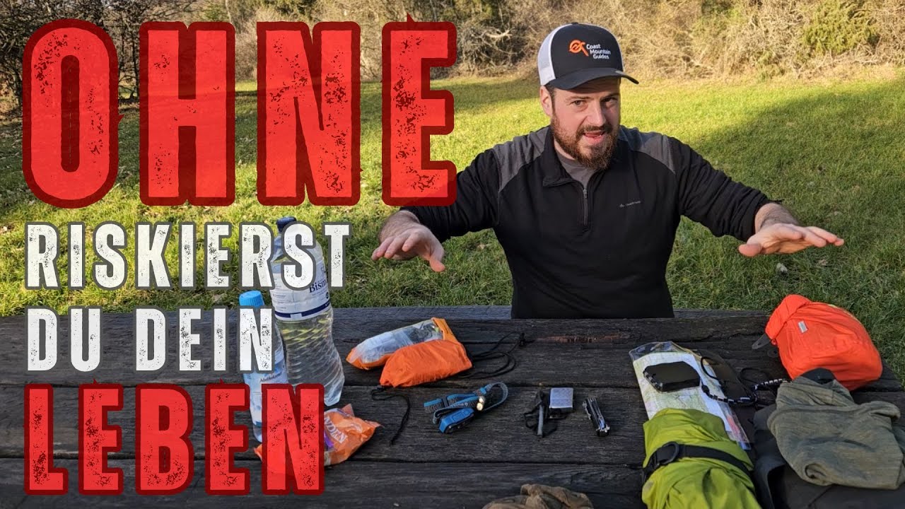 Überlebenswichtige AUSRÜSTUNG für Outdoor!