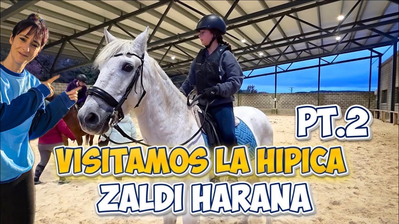 Clase particular en la Hípica Zaldi Harana con Udane 🐴🐴 / Parte 2 