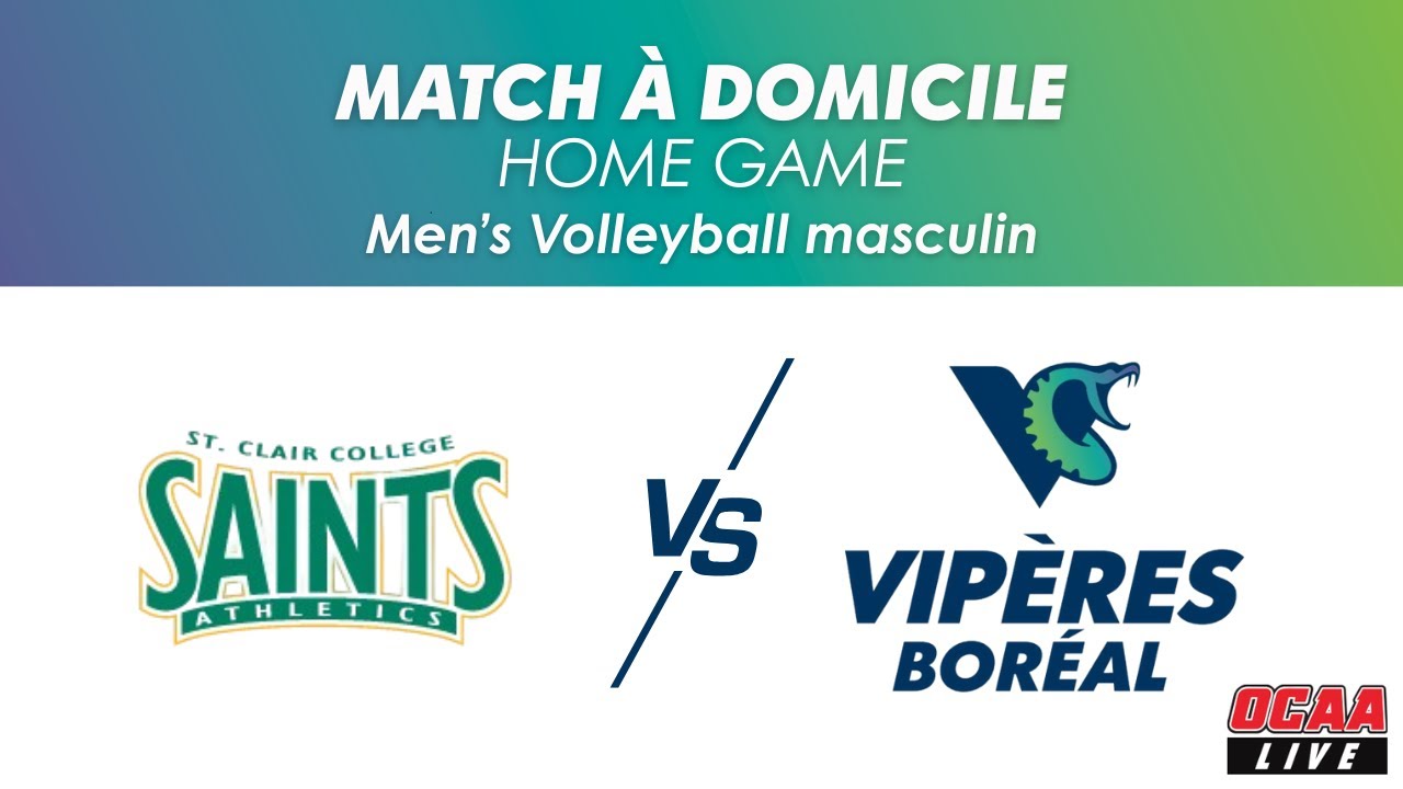 OCAA  Men's Volleyball 🏐 St. Clair @ Boreal [2026/01/17]