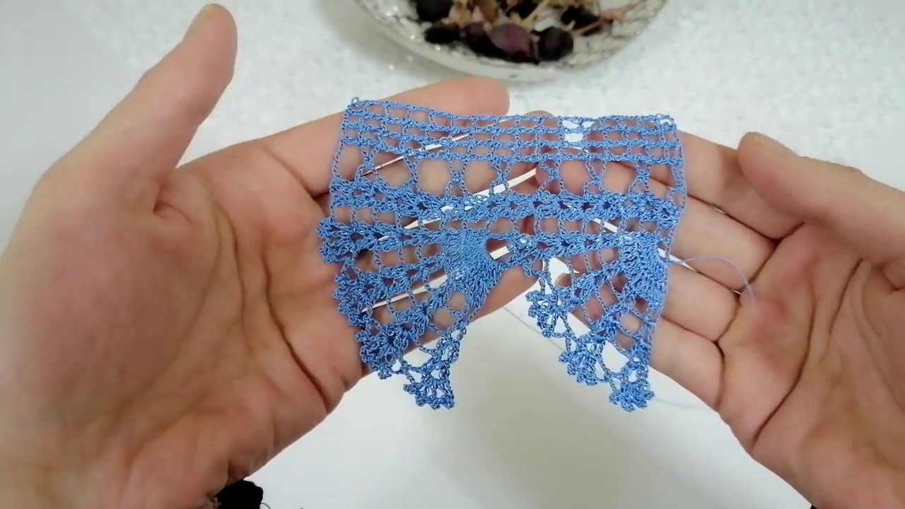 Dantel havlu kenarı yapılışı bu modeli çok sevecek siniz