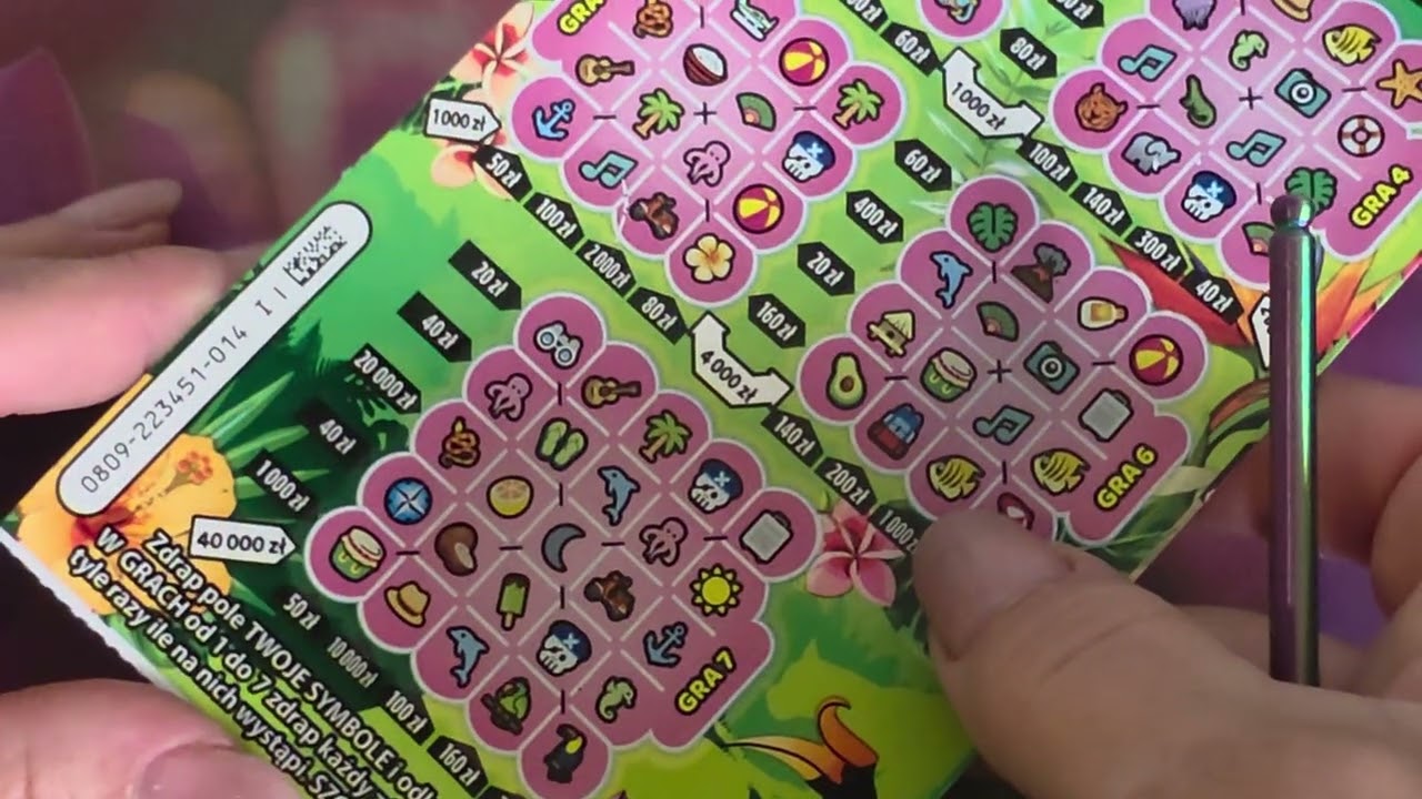 Scratchcards # 1184 mix of scratchcards for PLN 65 from Mega Paradiso 🍀🍀 are hits 🦋