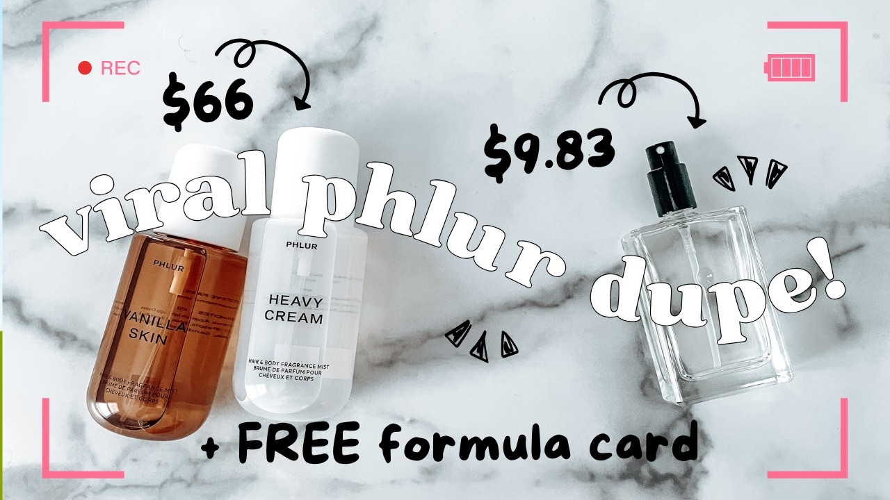 I Duped Phlur’s Most Viral Perfume (for $9.83!) + FREE Formula Card!
