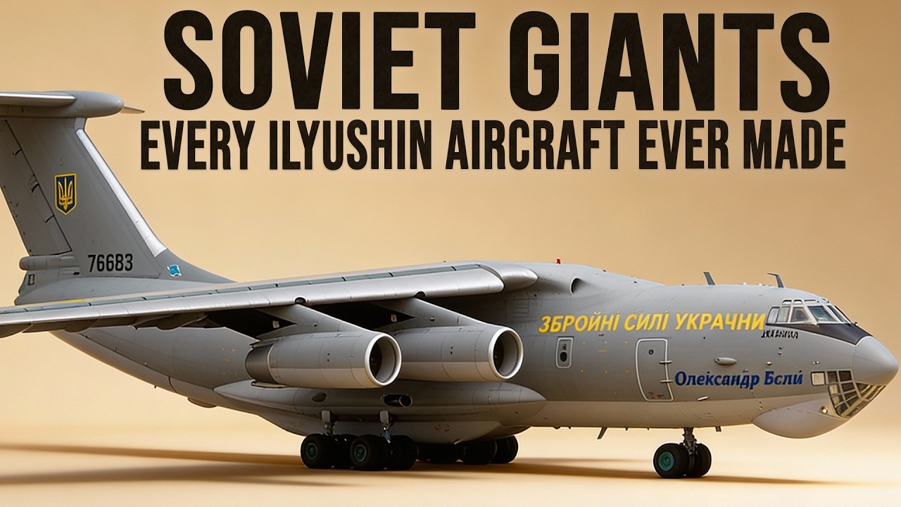 Every Ilyushin Aircraft Ever Made