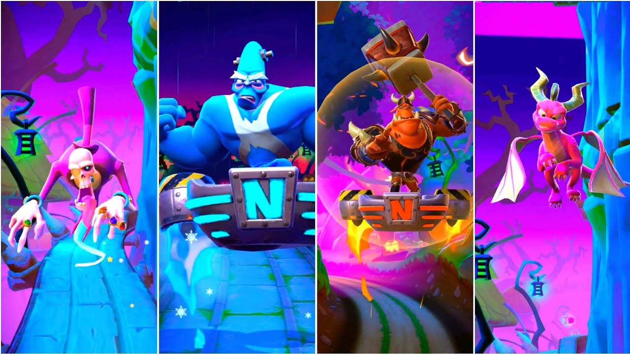 Crash On The Run - All Bosses Defeated For Season 6
