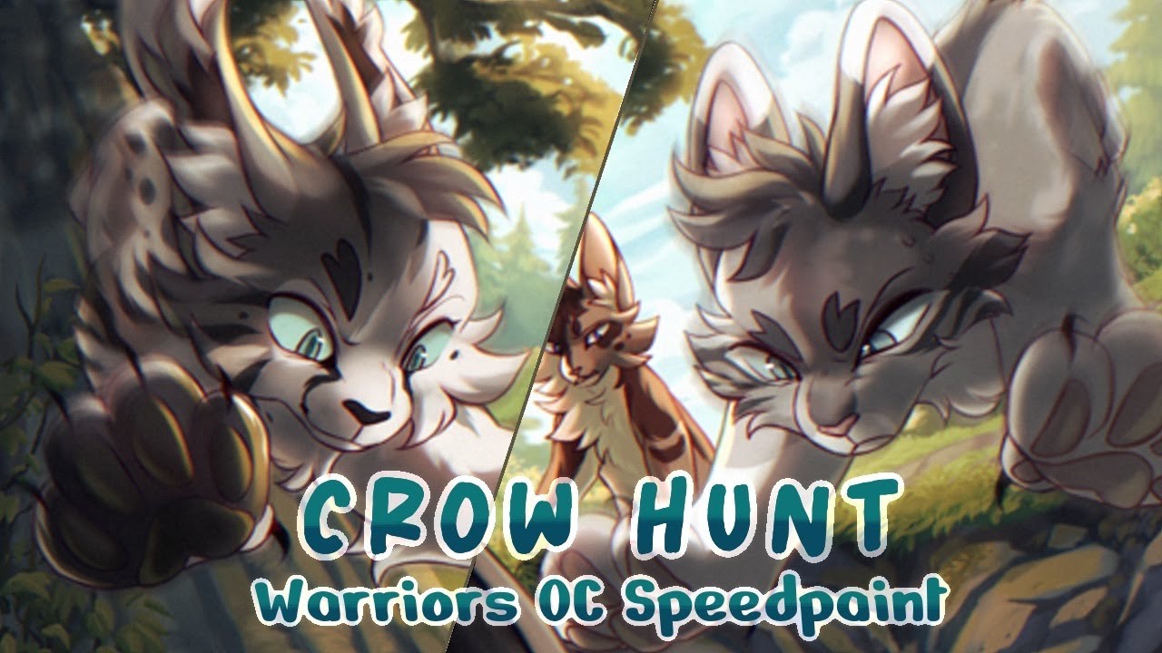 Crow Hunt - Warrior Cats OC Speedpaint