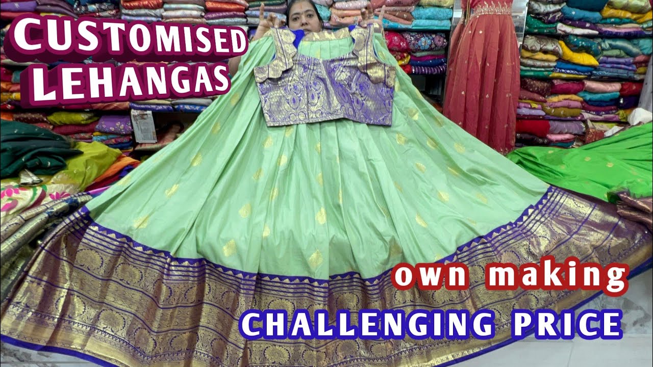 Premium most trending boutique stitched lehangas with ready blouse