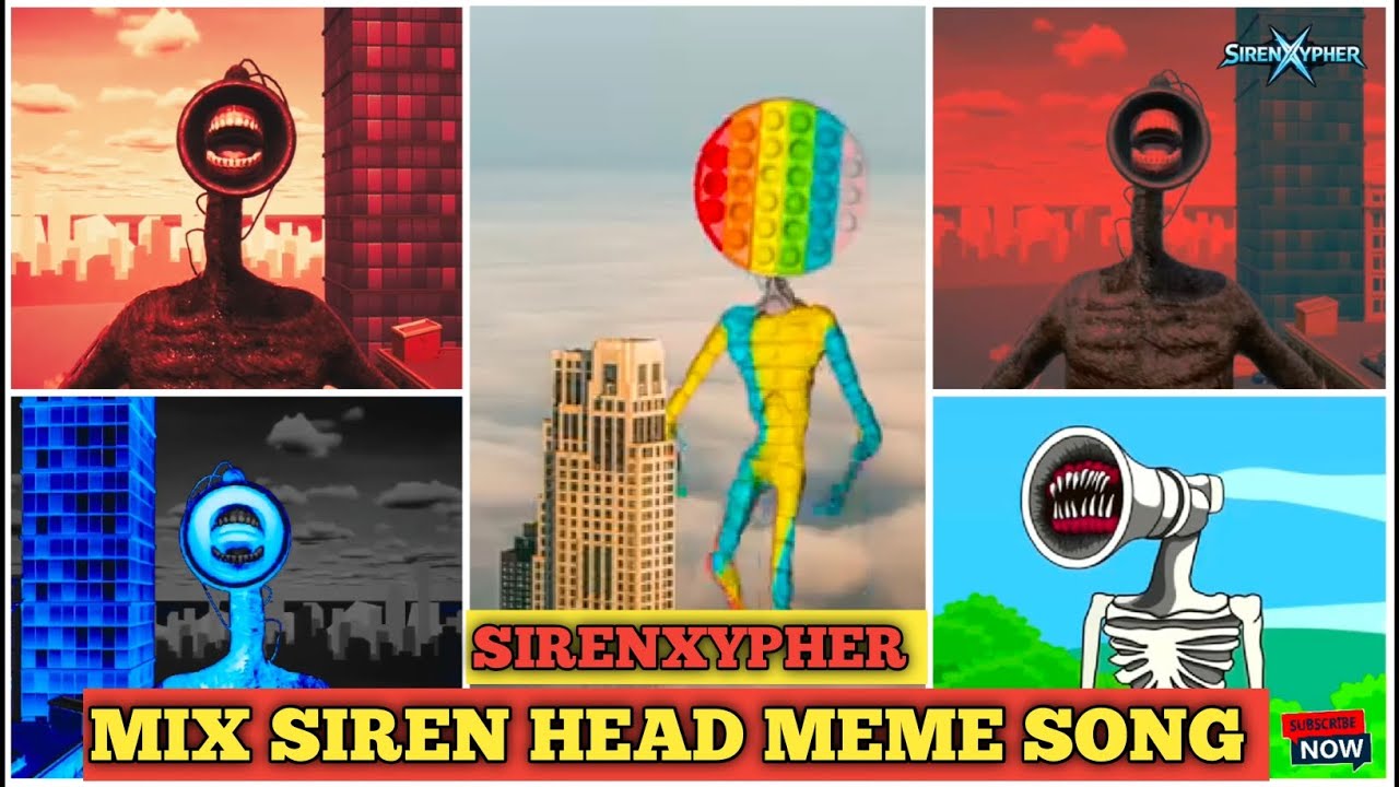 NEW MIX SIREN HEAD MEME SONG (SirenXypher)