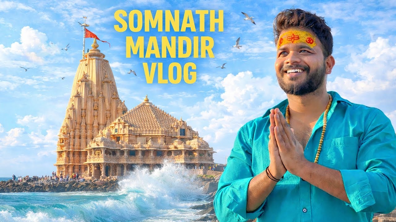 Somnath Mandir Darshan with Family 😍