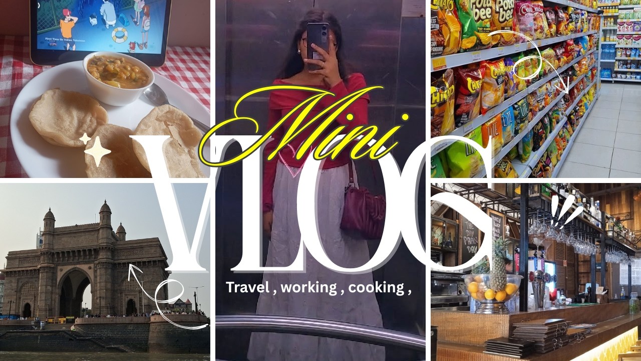 Quiet Girl Diaries ♡| Mini Vlog | Aesthetic Day in Mumbai ✨ Food, Chill &  Anime #explore #minivlog