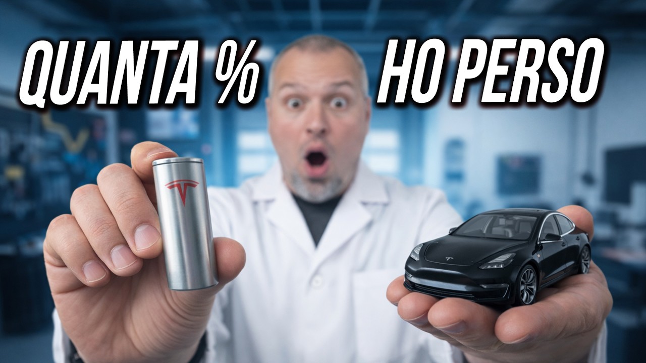 Auto elettrica: quanta batteria ho perso in 5 anni e quanto ho speso