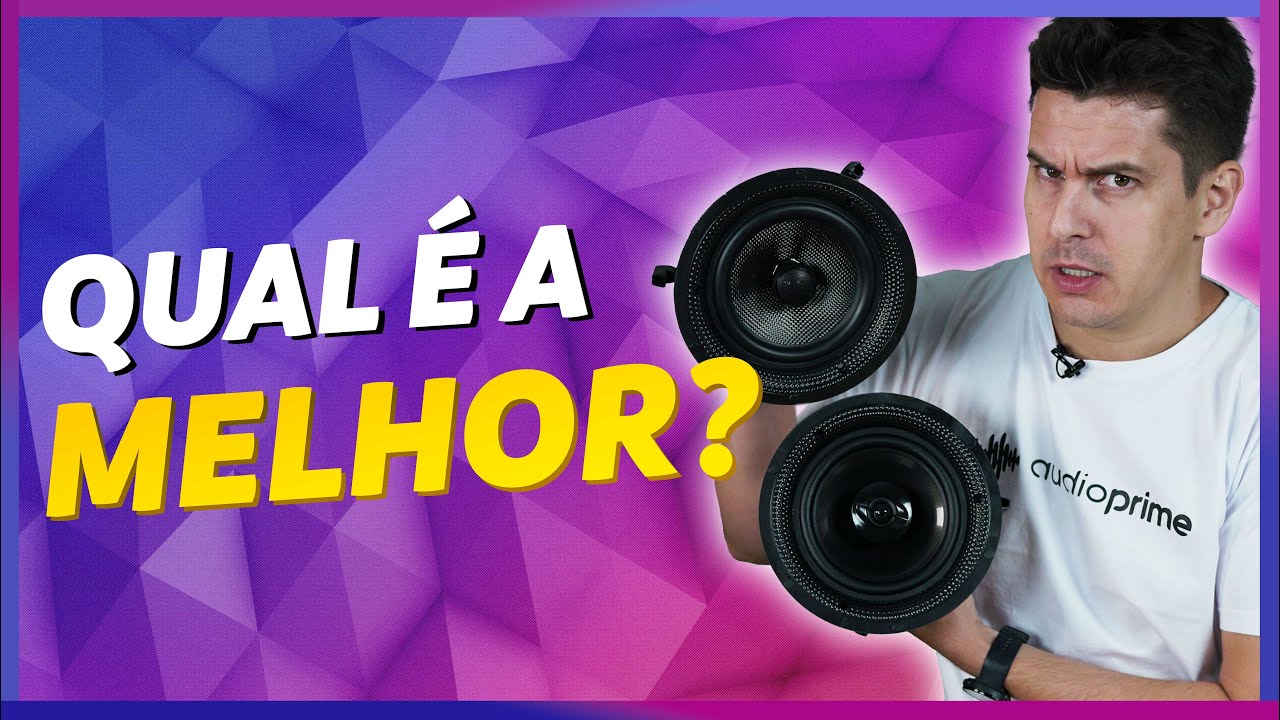QUAL A DIFERENÇA DE UMA CAIXA DE SOM FULL RANGE VS COAXIAL? TESTE PRÁTICO | AUDIO PRIME