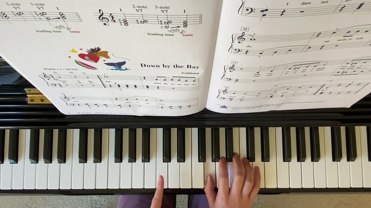 &ldquo;Down by the Bay&rdquo; Piano Adventure Lesson Book 2B