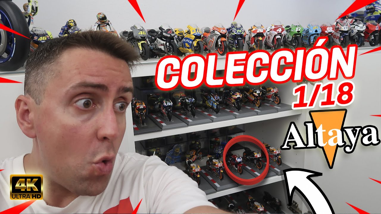 ⚠️ MI COLECCIÓN COMPLETA de MOTOGP ESCALA 1/18 de Altaya !!! ⚠️