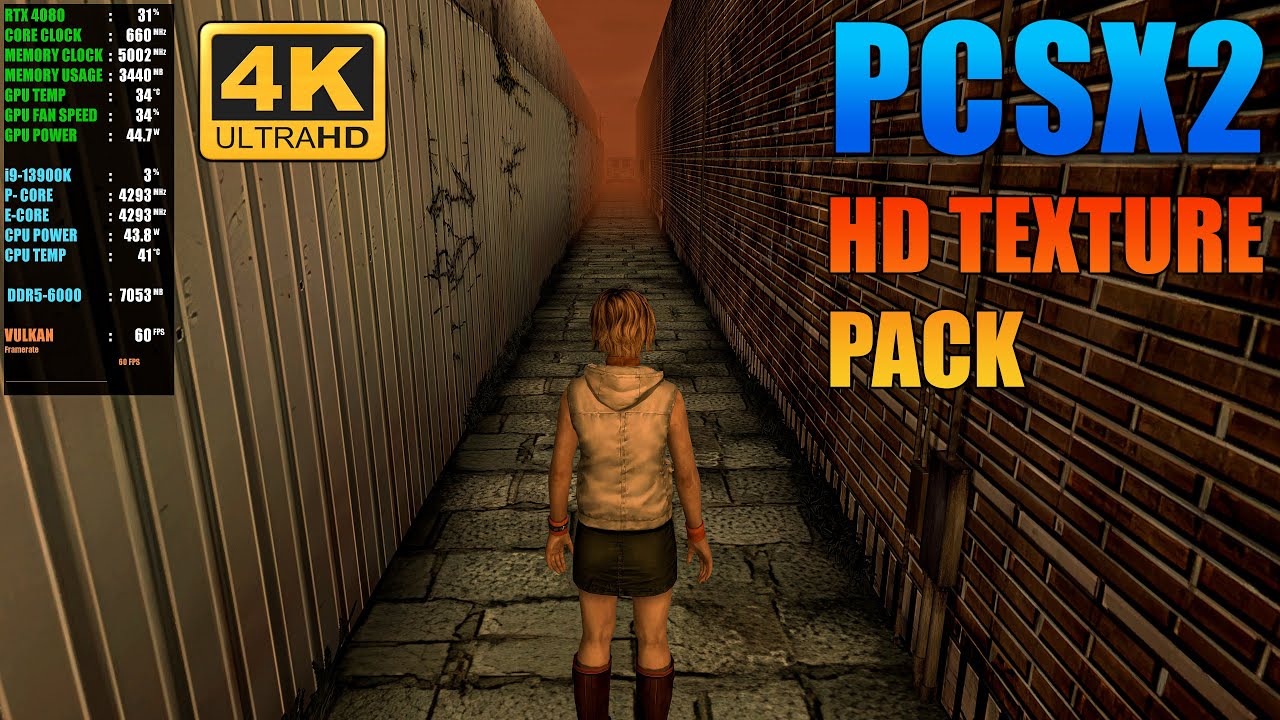 Silent Hill 3 PC Gameplay | PCSX2 Nightly | HD Texture Pack | Playable✔️| Best Settings | 4K 60FPS