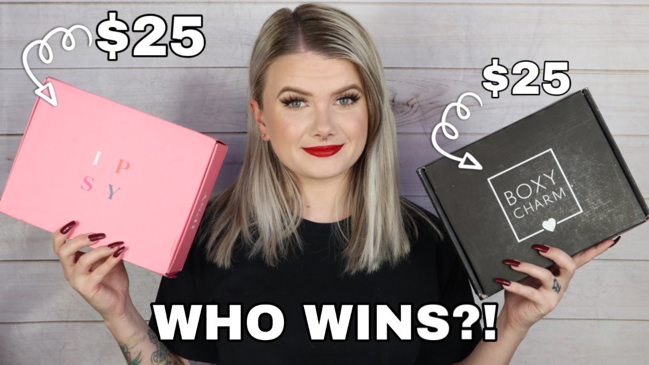 BOXYCHARM VS IPSY GLAM BAG PLUS NOVEMBER 2019 | BATTLE OF THE BOXES | Vanessa Lopez