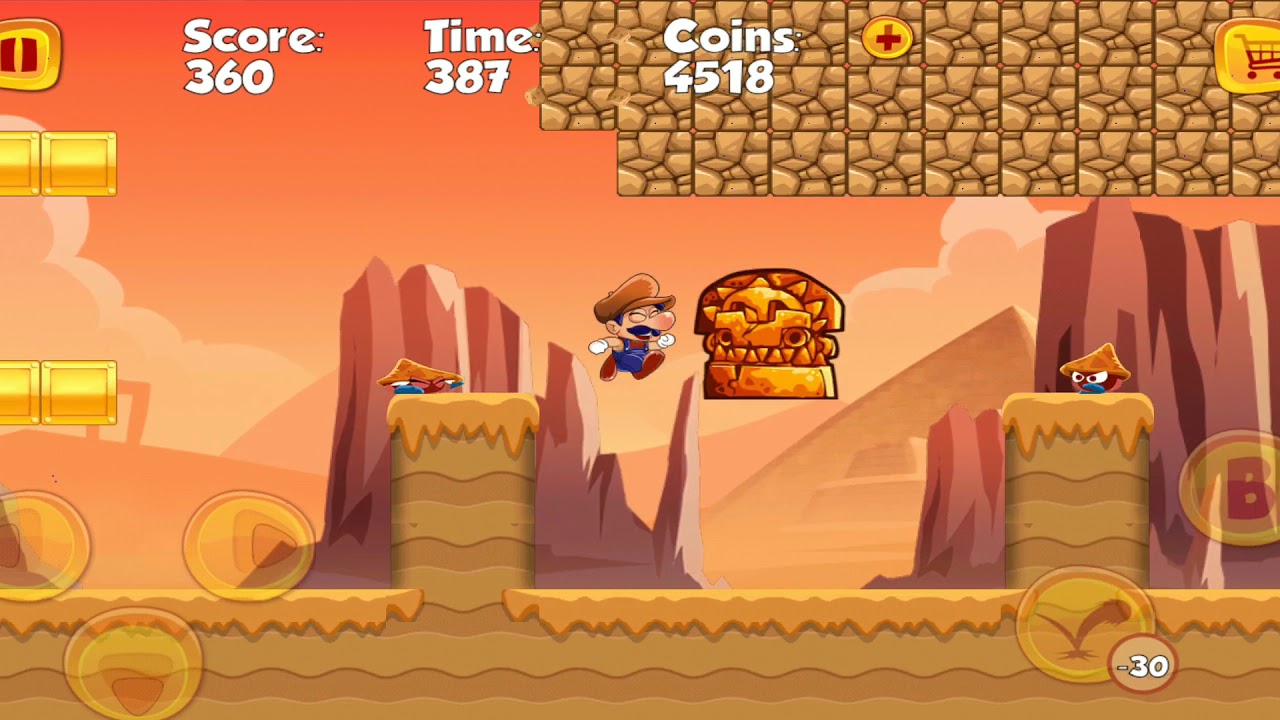 Super Bino Go Level 45