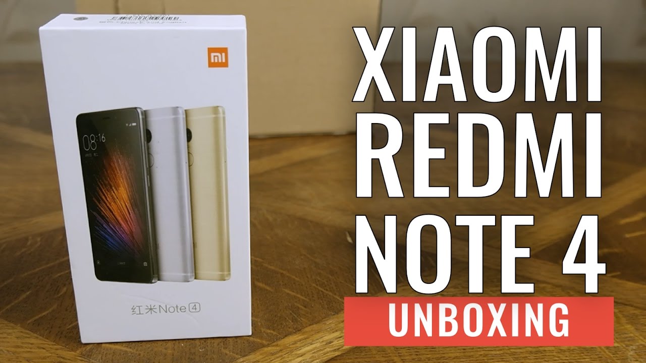Xiaomi Redmi Note 4 - unboxing, rozpakowanie PL