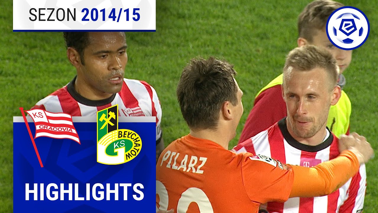 Cracovia - GKS Bełchatów 3:1 | SKRÓT | Ekstraklasa 2014/15 | 30. Kolejka