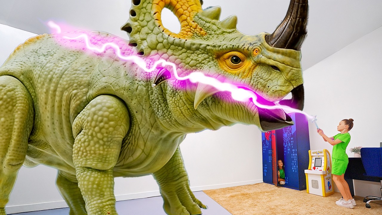 Dinosaur Eggs Adventure! Giant Dinosaur Toys Come Alive At Home 🦖🌋