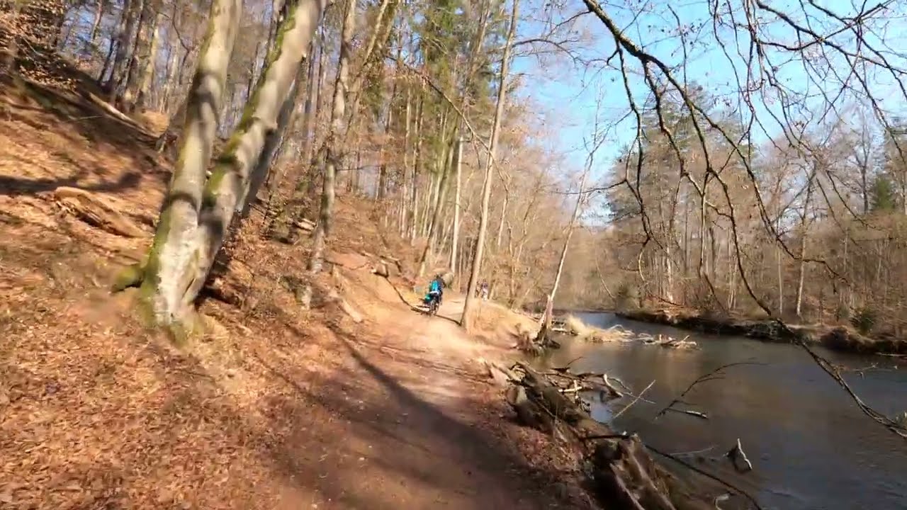 Radweg durchs Mühltal von Gauting nach Starnberg (4K)