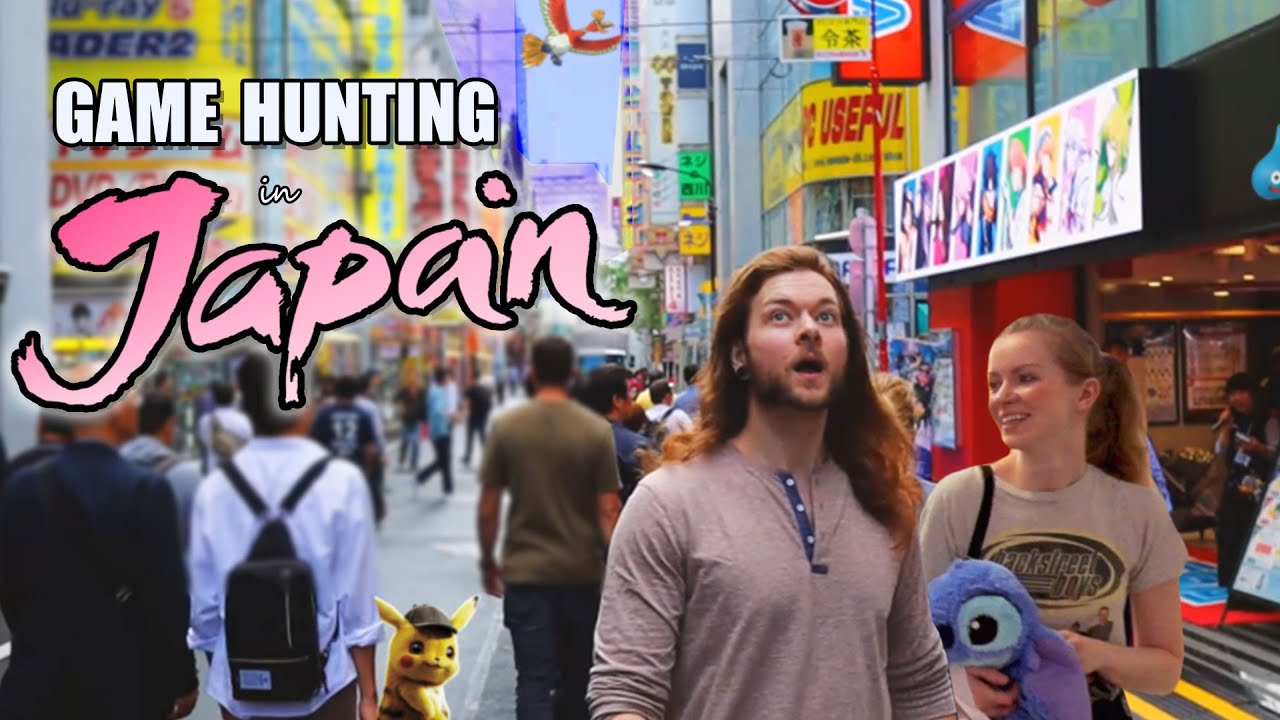 Nintendo Switch HUNTING in JAPAN! (Tokyo, Akihabara, Nakano)