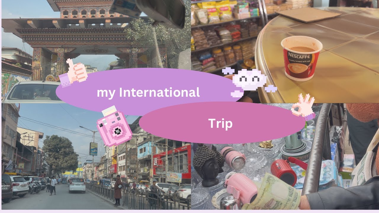 My first international |trip to Happiest country 🇧🇹|🎋🧣could not fulfill 😞| #travelvlog #youtube 