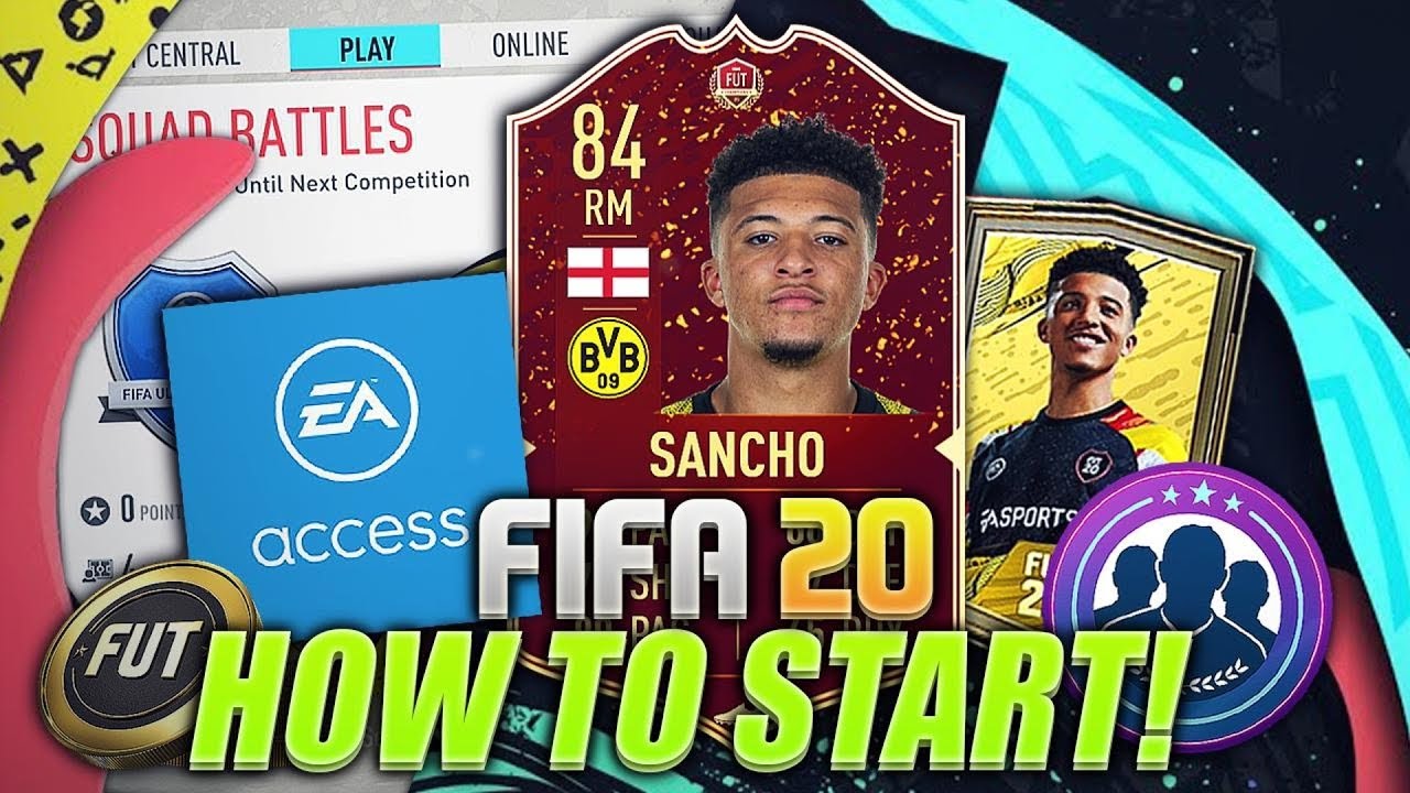 HOW TO START FIFA 20 EA ACCESS!! - FIFA 20 Ultimate Team