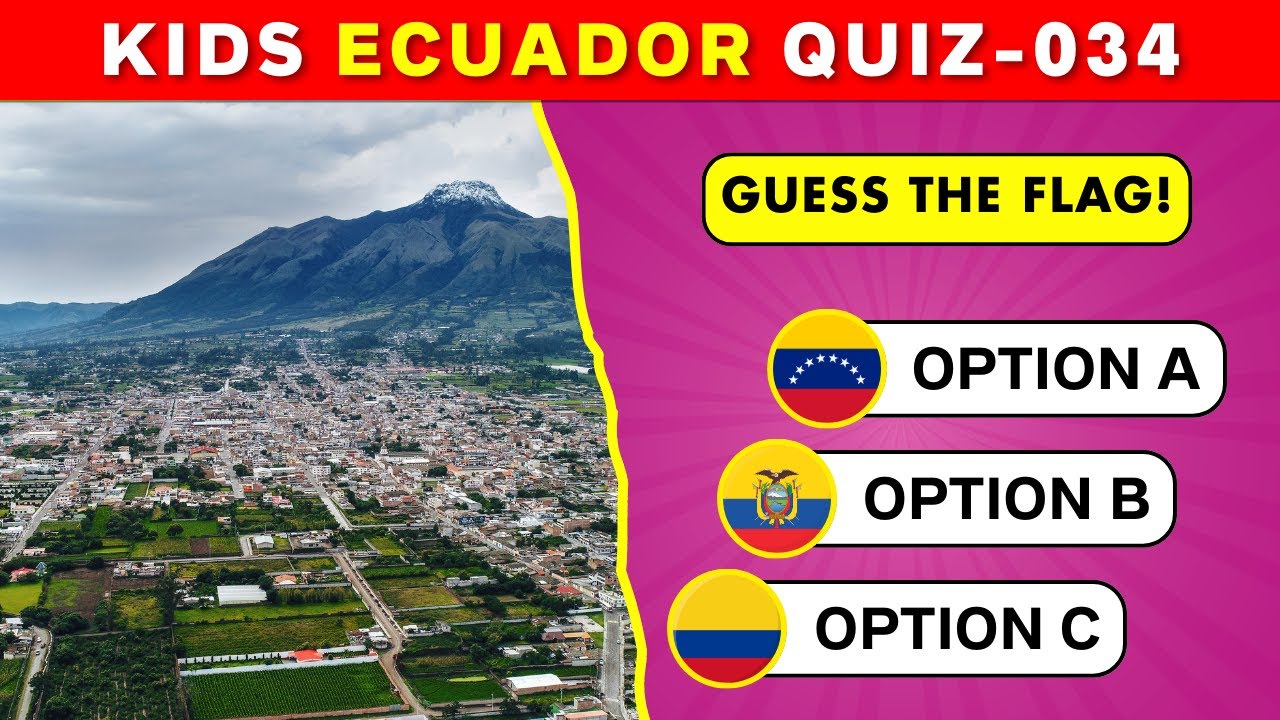 Ecuador Quiz for Kids || Educational Videos for Kids || Kids Countries
