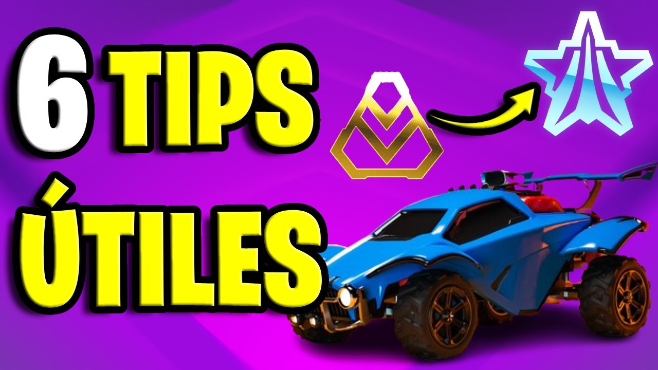 6 CONSEJOS para SALIR de ORO 🚀 en ROCKET LEAGUE