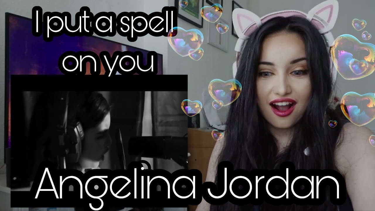First time reaction to @Angelina Jordan Official I put a spell on you