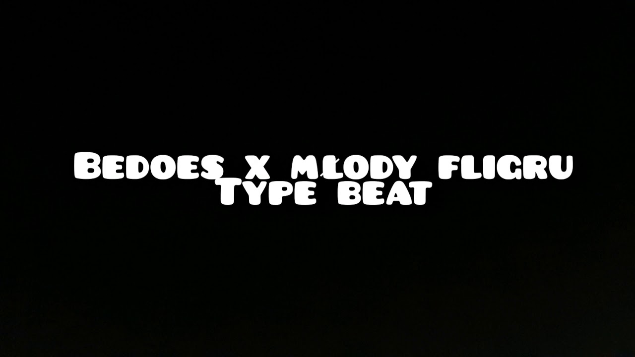 bedoes & młody fligru type beat - 