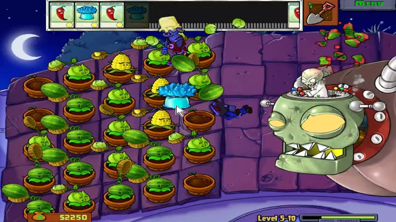 🍀Plants vs. Zombies_Level 5-10_FINAL BOSS