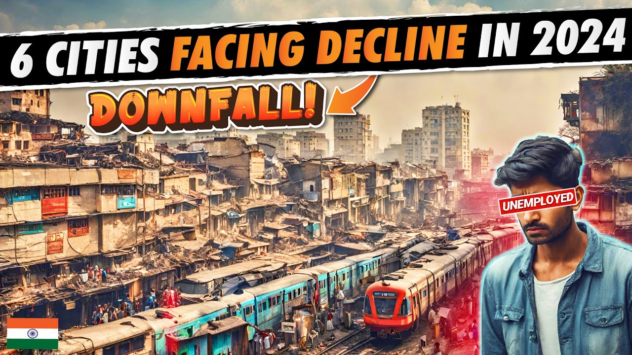 🇮🇳 6 Cities Facing DOWNFALL In INDIA 2024! 🔻📉 #indiancities