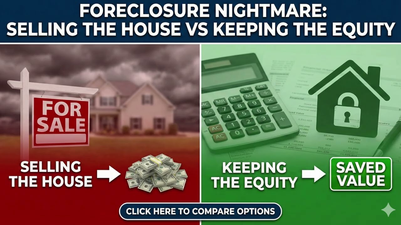 Foreclosure Nightmare: Selling the House vs Keeping the Equity