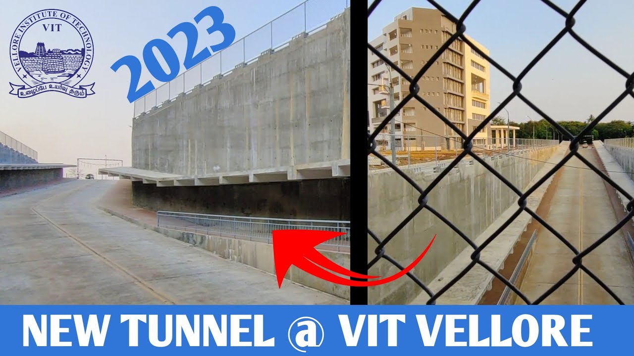 New Amazing Tunnel 2023 @ VIT Vellore || VIT University || Tamil Nadu || India