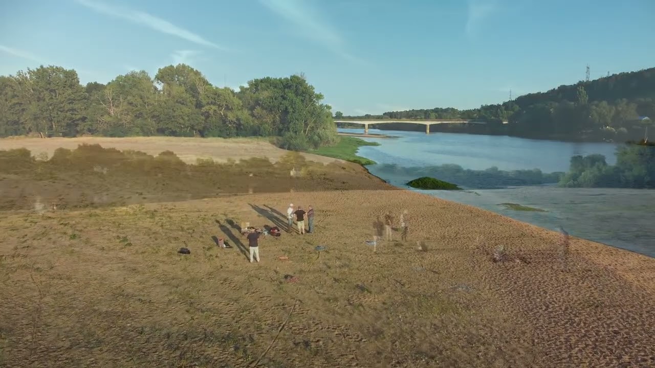 L’équipe drone-vidéo du CACH37 en action !