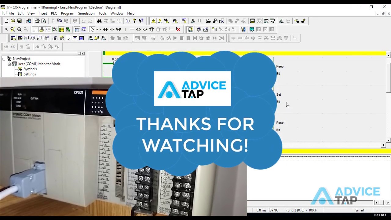 PLC Course   Lesson 7 Keep Set Reset