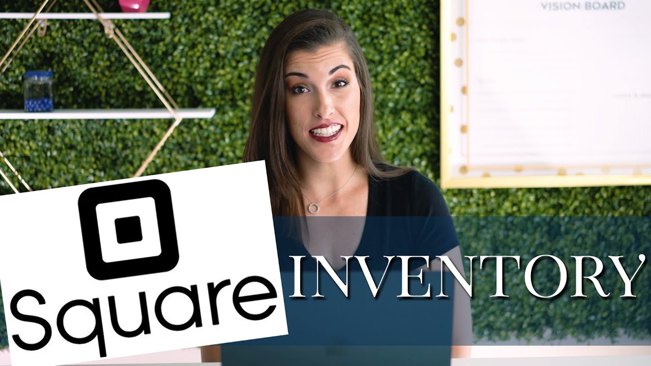 Отслеживание запасов малого бизнеса с помощью Square