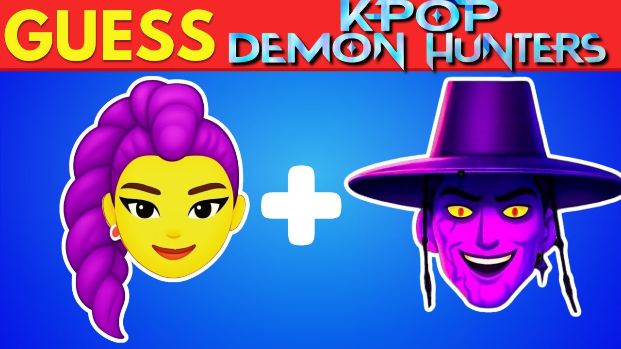 Guess KPop Demon Hunters Movie Characters by EMOJI Quiz 🤩~ Huntrix, Saja Boys, Rumi, Jinu, Baby Saja