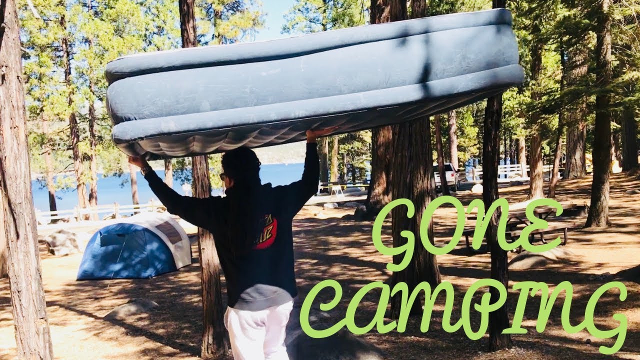 Gone Camping At Pinecrest Lake Campground // We Froze Our A**** Off 🤪