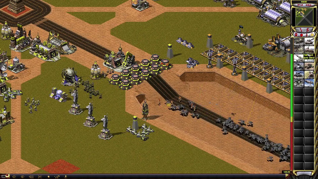 One miss use of Iron Curtain ended the game 