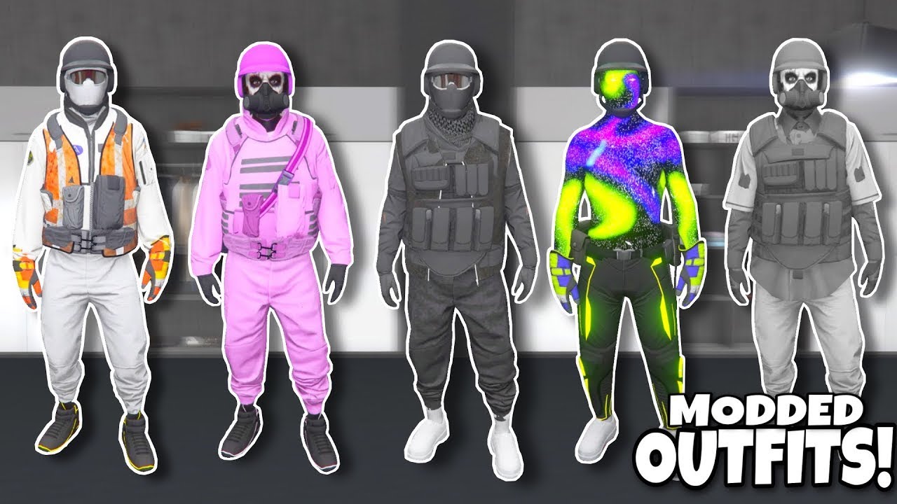 ✅TOP 5 MODDED OUTFIT CONJUNTOS MODEADOS SIN HACKS GTA 5 ONLINE【PS4/PS5/XboxOne/Pc】