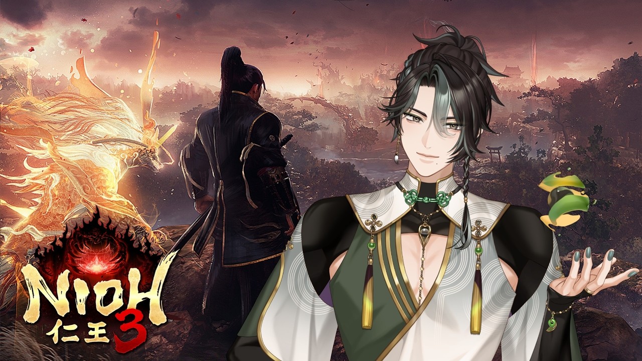 【遊戲】仁王3｜ 一尾活瀧繼續征戰 #墨生 #初見歡迎 #歡迎降落