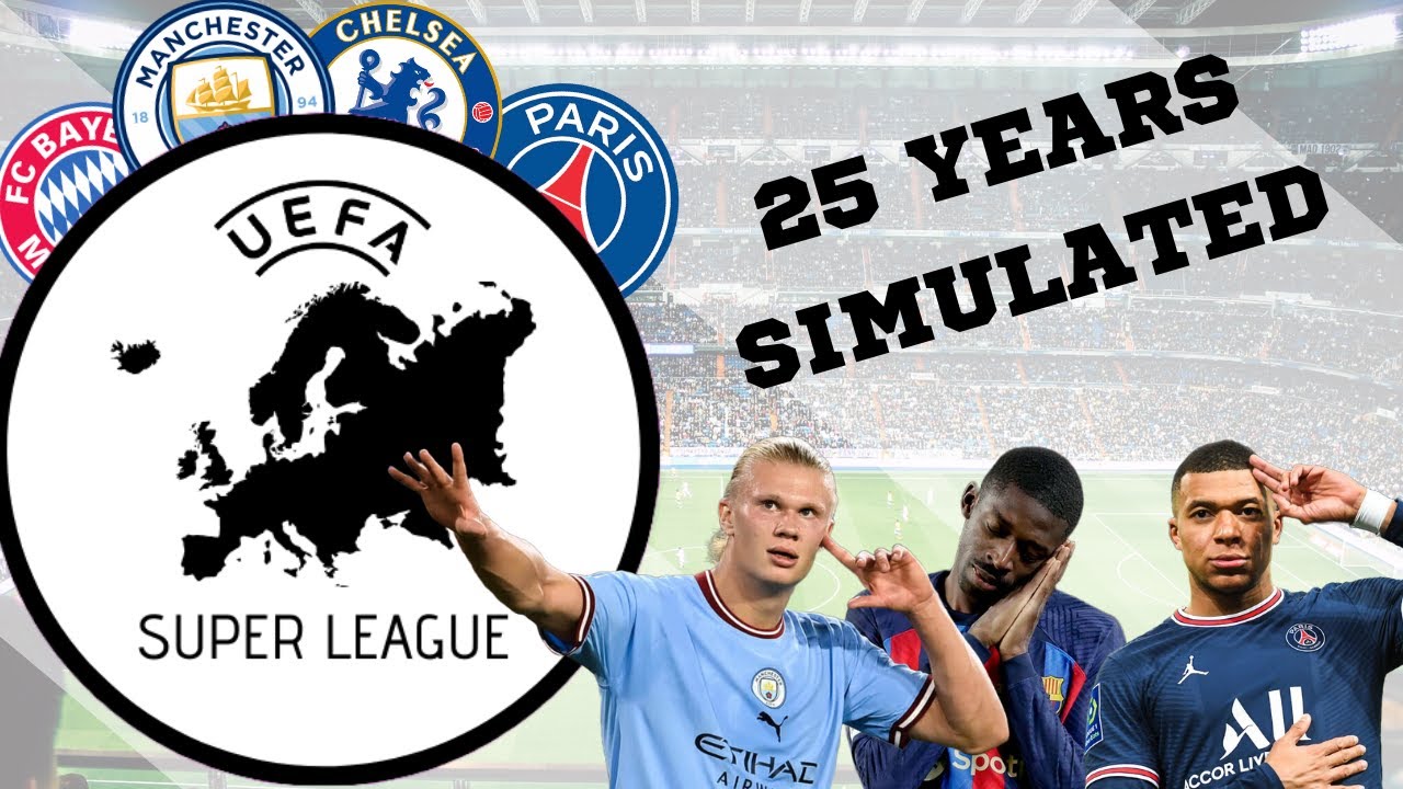 25 YEARS of the EUROPEAN SUPER LEAGUE! | Football Manager 2023 | UEFA Super League Database