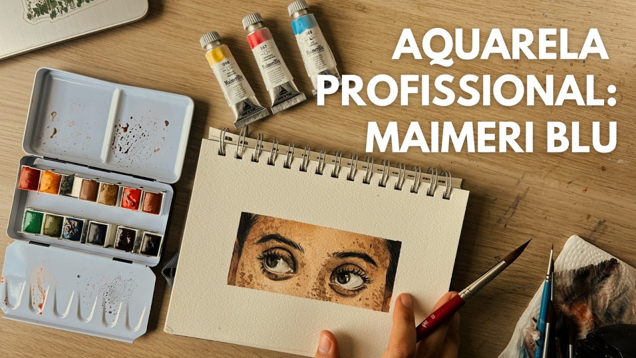 AQUARELA PROFISSIONAL: MAIMERI BLU | VALE A PENA?