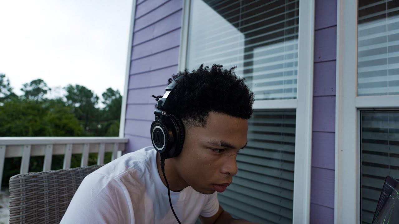 making beats near the beach