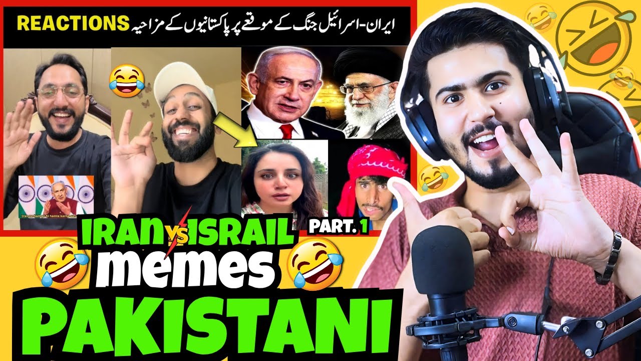 Iran vs Isr@el war memes Pakistani people funny reaction on Iran vs Isr@el conflict |🤣🤩