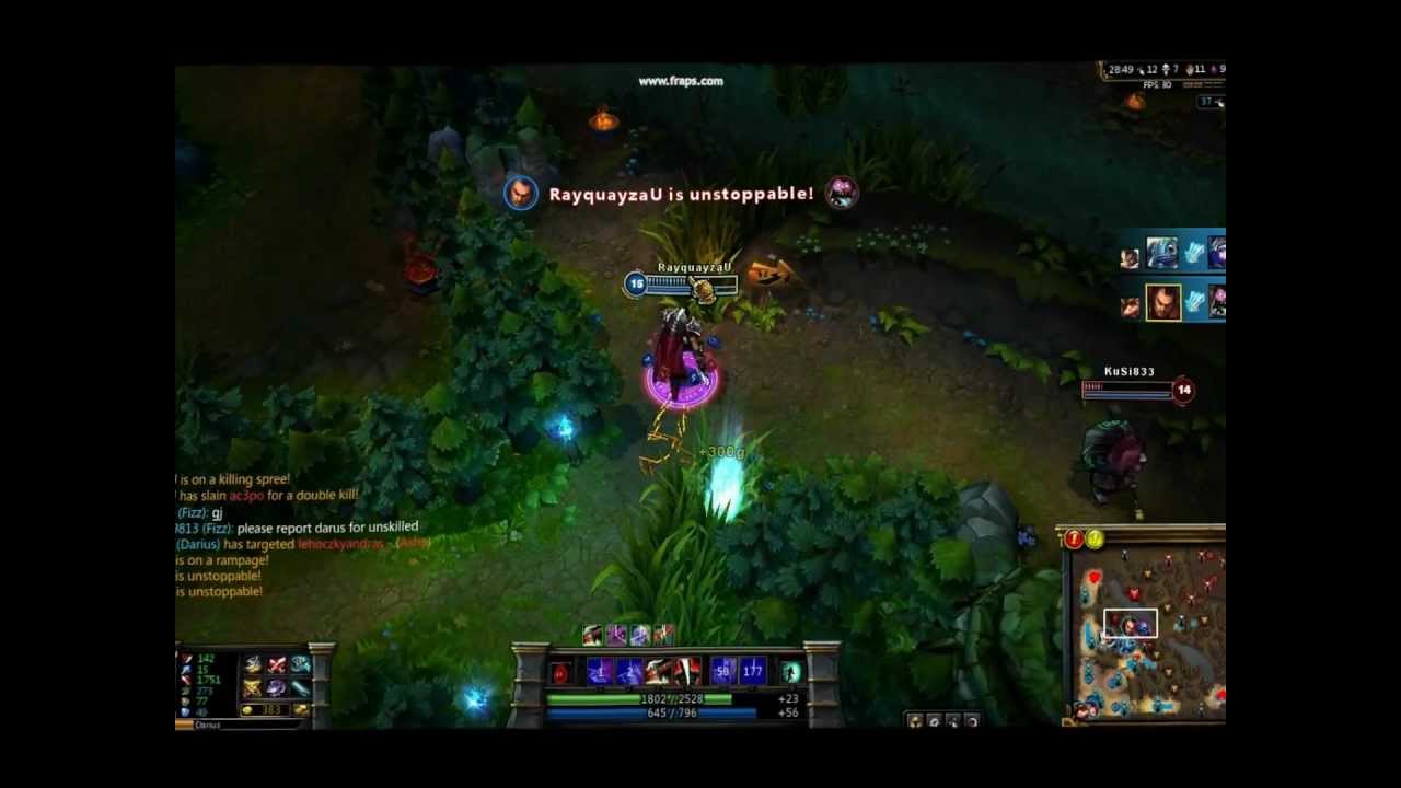 Leauge Of Legends | Darius Ownage  [HD]