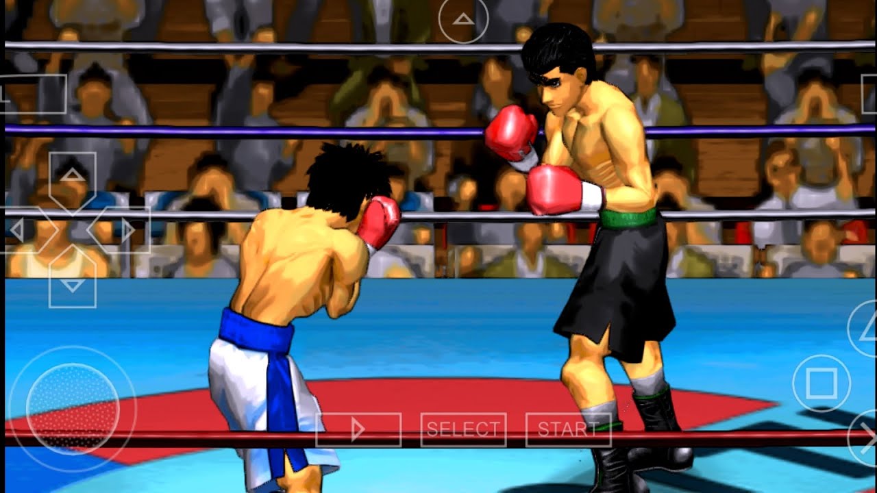 Ippo vs Oda Hajime no ippo psp (primera ronda del torneo) 